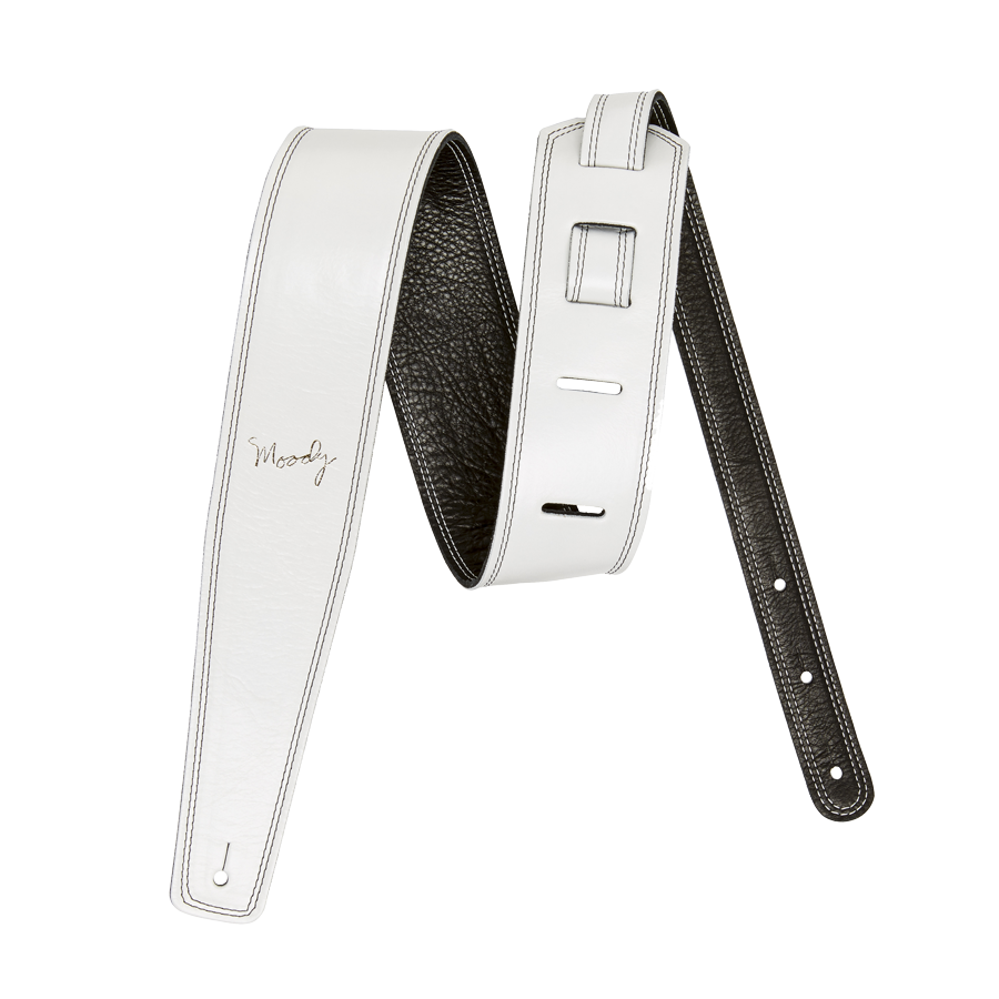 MOODY STRAPS 　white　2.5 Inch 2.5