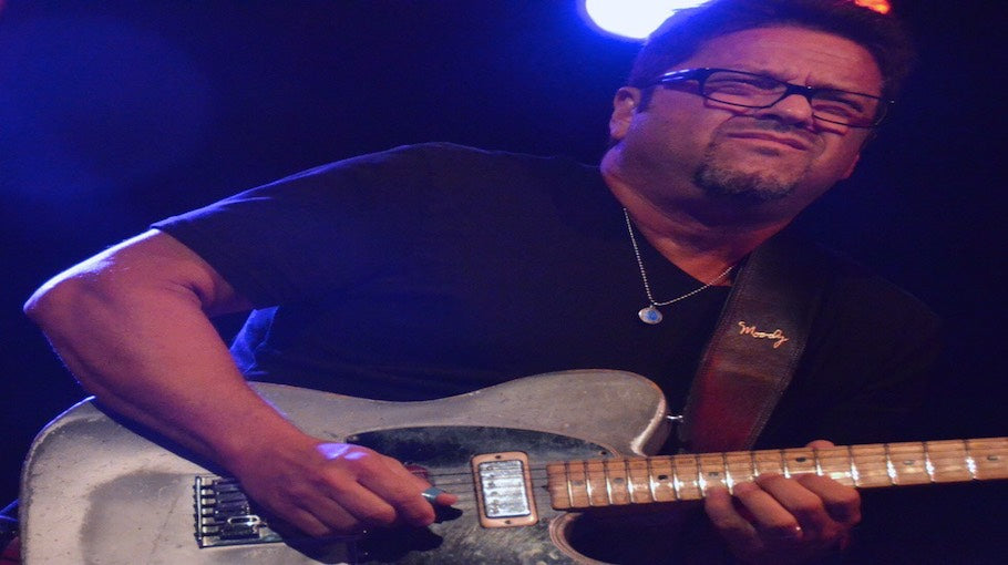 Brent Mason — Moody Leather luxury guitar strap artist