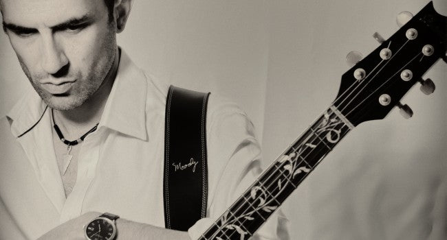 Jack Rubinacci — Moody Leather luxury guitar strap artist