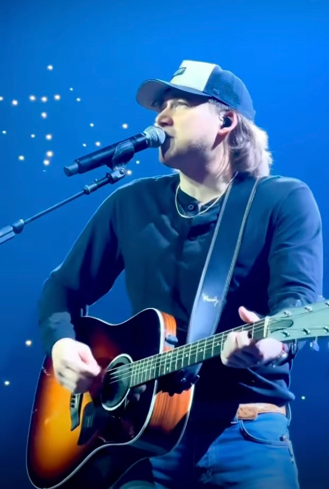Morgan Wallen — Moody Leather luxury guitar strap artist