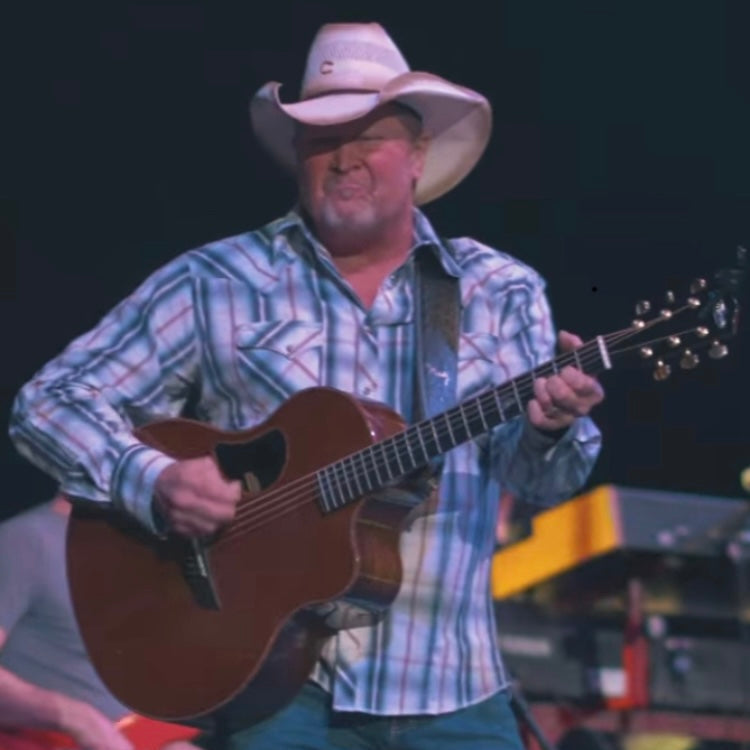 Tracy Lawrence — Moody Leather luxury guitar strap artist