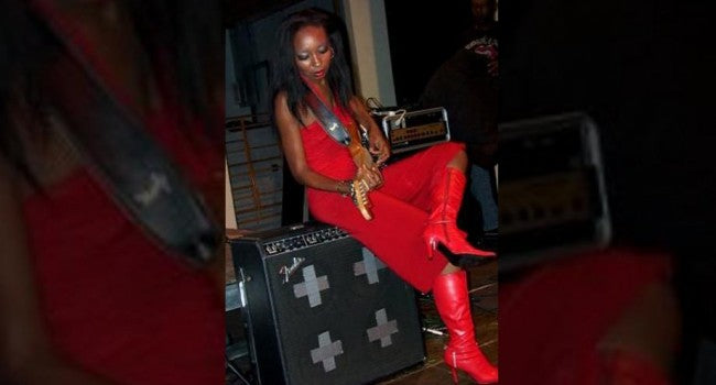 Malina Moye — Moody Leather luxury guitar strap artist