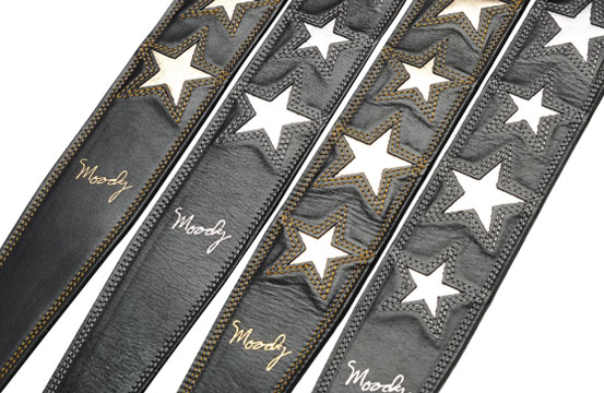 Moody Leather Premium Guitar Straps: Ready To Wear Collection