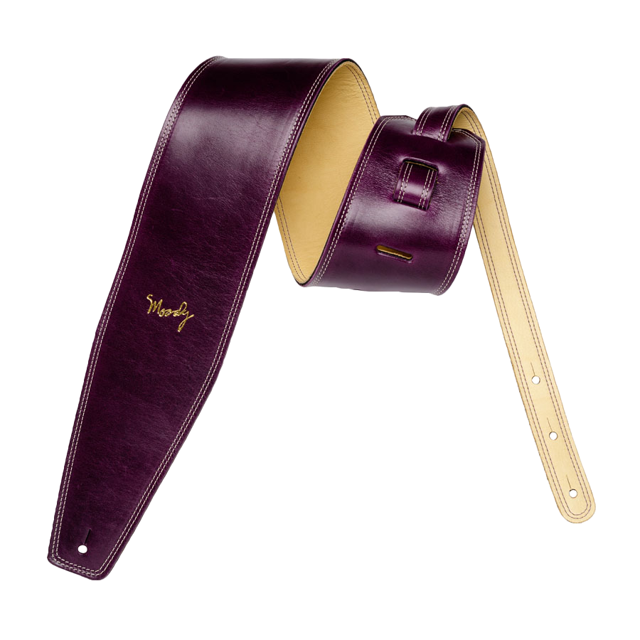 Guitar/Bass Strap Purple & Gold