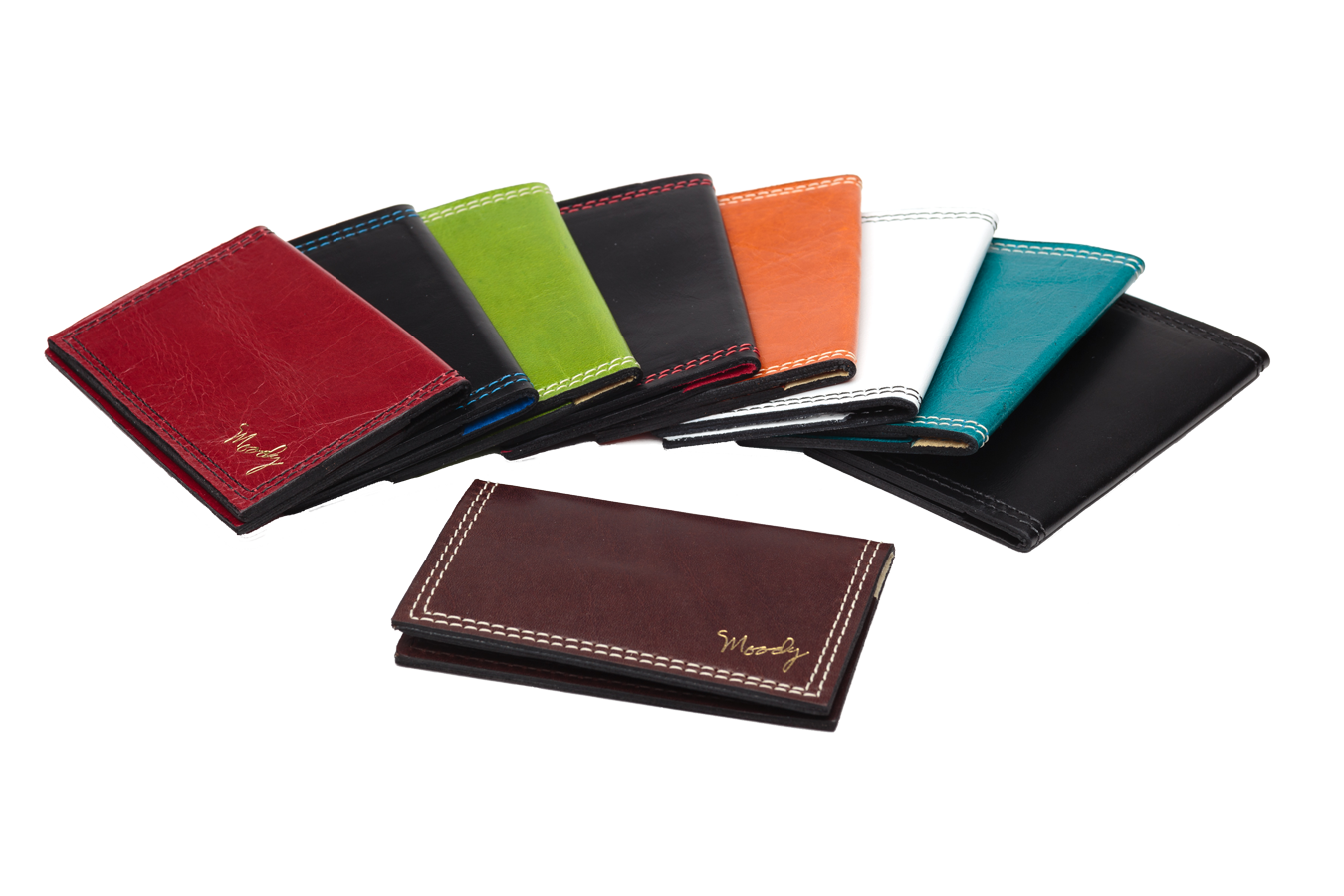 Hand Made Leather Wallet Many Color to Choose from! Moody Leather